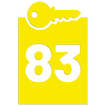 Wheelie Bin Key Sticker
