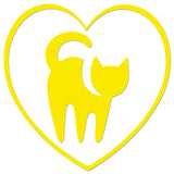 I Love My Cat Sticker