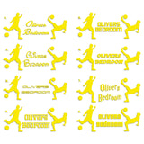 Boys Bedroom Door Sticker