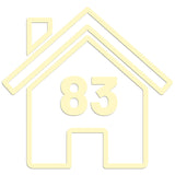 Wheelie Bin House Sticker