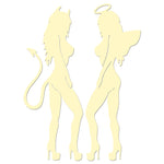Sexy Angel Sexy Devil Sticker