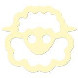 Funny Cartoon Sheep Sticker