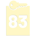 Wheelie Bin Key Sticker