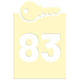 Wheelie Bin Key Sticker