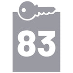 Wheelie Bin Key Sticker