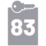 Wheelie Bin Key Sticker