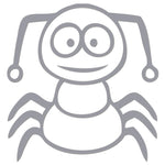 Funny Cartoon Insect Sticker