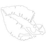Skull Lips Sticker