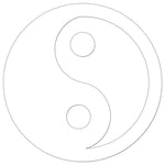 Yin Yang Sticker