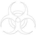 Biohazard Sticker