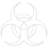 Biohazard Sticker