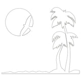 Paradise Beach Sticker