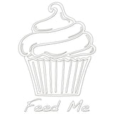 Cupcake Sticker