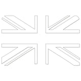 Union Jack Flag Sticker