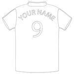 Personalised Football Shirt Sticker