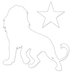 Star Lion Sticker