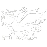 Welsh Dragon Sticker