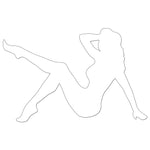Pin Up Girl Sticker