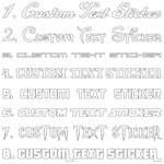 Famous Fonts Iron On HTV Transfer