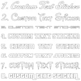 Famous Fonts Iron On HTV Transfer