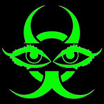 Chinese Devil Eyes Sticker