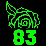 Wheelie Bin Rose Sticker
