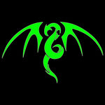 Tribal Dragon Sticker