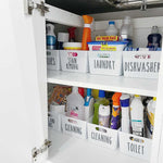 Personalised Custom Any Wording Lauren Font Personalised Kitchen Pantry 4cm Tall Labels Stickers