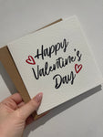 Happy Valentines Day Funny Humorous Hammered Card & Envelope