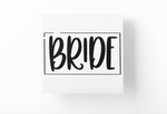 Bride 2 Bridal Sticker