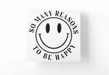 So Many Reasons To Be Happy Boho Sticker