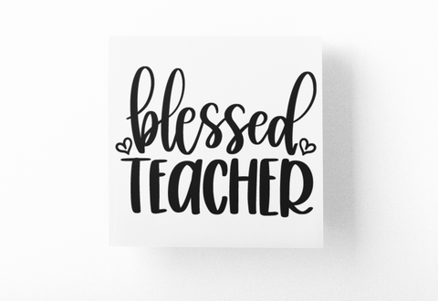 Blessed Teacher Sticker