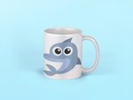 Adorable Whale Sea Animal Personalised Your Name Gift Mug