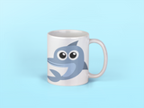 Adorable Fish Sea Animal Personalised Your Name Gift Mug