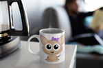 Adorable Bunny Personalised Your Name Gift Mug
