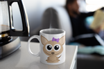 Adorable Chicken Personalised Your Name Gift Mug