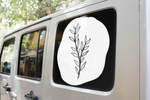 Boho Leaves Sticker