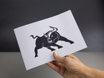 Bull Raton Sticker