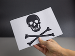 Skull And Crossbones Sticker