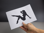 Pin Up Girl Sticker