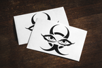 Chinese Devil Eyes Sticker
