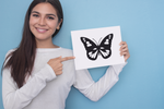 Butterfly Sticker