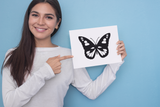 Butterfly Sticker