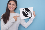 DJ Music Sticker