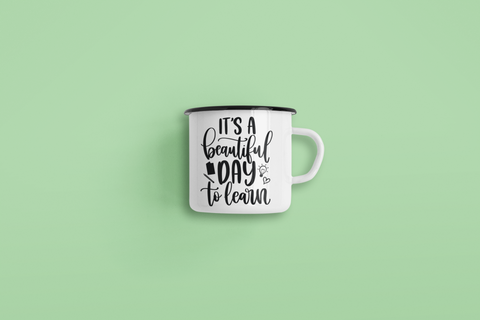Its A Beautiful Day To Learn Teacher Mug