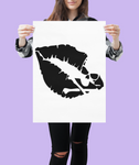 Skull Lips Sticker