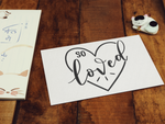 So Loved Baby Sticker