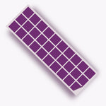 Purple Gloss 2 in SQ Vinyl Wall Tile Stickers Kitchen & Bathroom Transfers