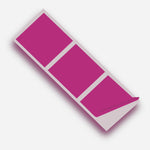 Purple Matte 150mm SQ Vinyl Wall Tile Stickers Kitchen & Bathroom Transfers
