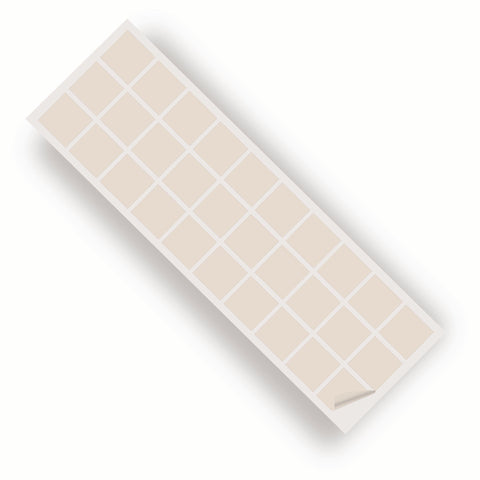 Transparent Gloss 2 in SQ Vinyl Wall Tile Stickers Kitchen & Bathroom Transfers